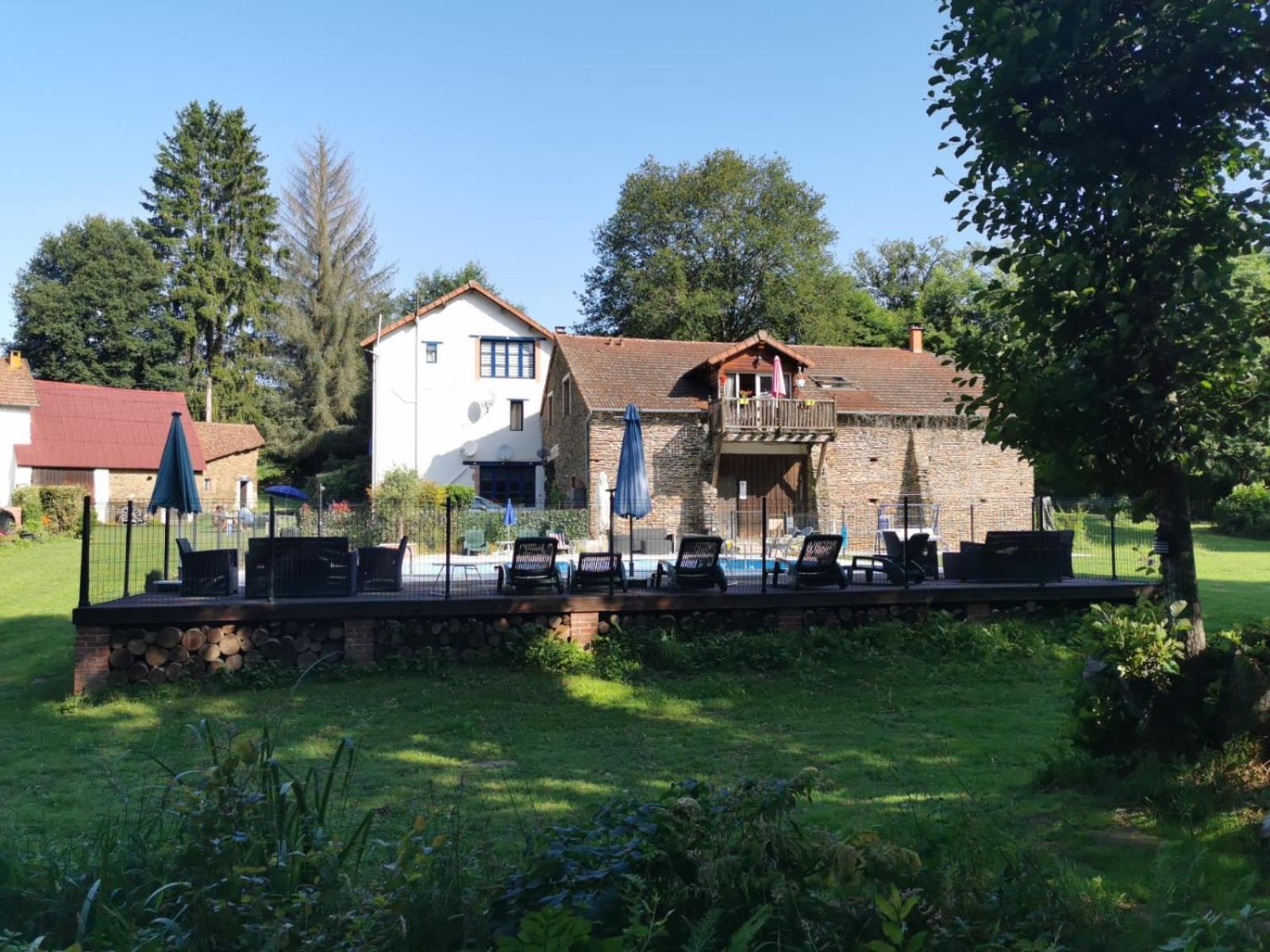 Luxury Glamping @Moulin Des Forges Hotell Moutier-Malcard Exteriör bild