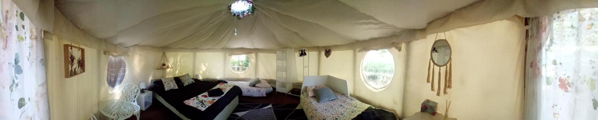 Luxury Glamping @Moulin Des Forges Hotell Moutier-Malcard Exteriör bild